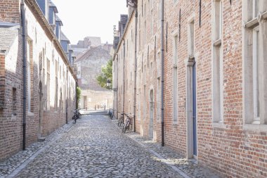 Stone Street, Groot Begijnhof, Leuven Arnavut kaldırımı