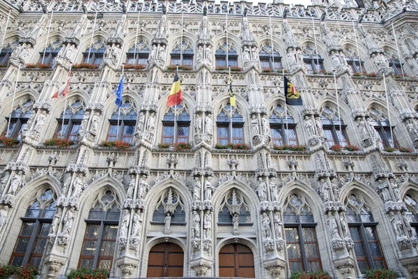 Câmara Municipal, Leuven, Bélgica — Fotografia de Stock