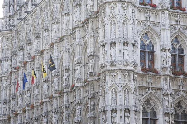 Stadshuset, Leuven, Belgien, — Stockfoto