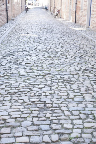 Cobble Stone Street, Groot Begijnhof, Lovanio — Foto Stock