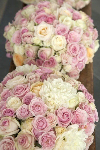 Close-up van bruiloft bloemen — Stockfoto