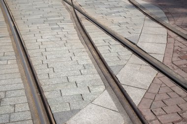 Tramvay parça Rotterdam, Hollanda