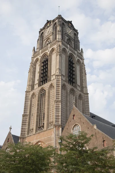 Katedra w wieży Kościoła; Rotterdam — Zdjęcie stockowe