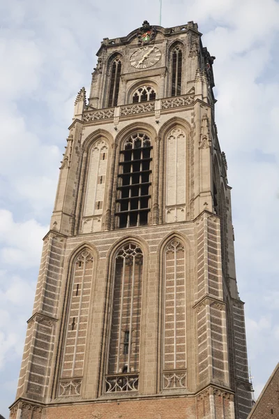 Catedral Torre de la Iglesia; Rotterdam — Foto de Stock