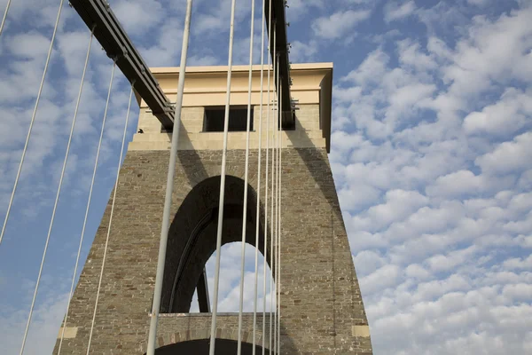 Ponte da suspensão de Clifton, Bristol — Fotografia de Stock