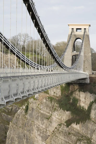 Clifton Askı Köprüsü, Bristol — Stok fotoğraf