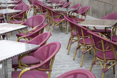 Cafe masa ve sandalyeler, Salamanca