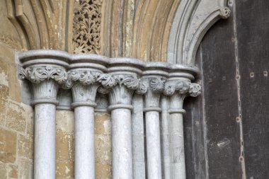 Salisbury katedral cephe, İngiltere