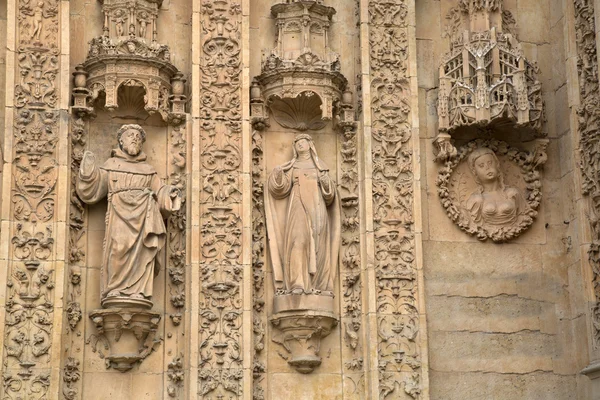 Facciata del Convento di San Esteban, Salamanca — Foto Stock