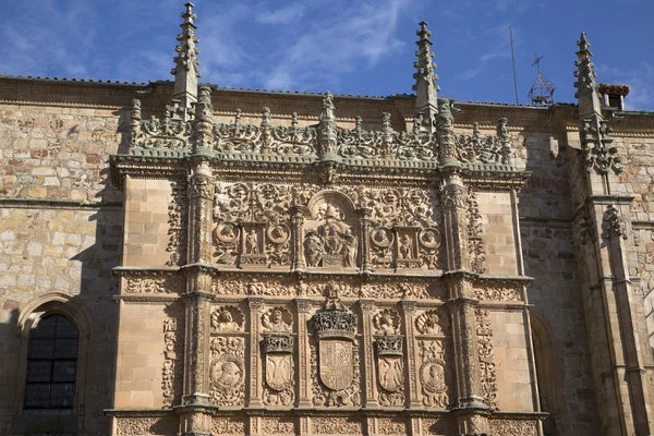 Facciata universitaria, Salamanca; Spagna — Foto Stock