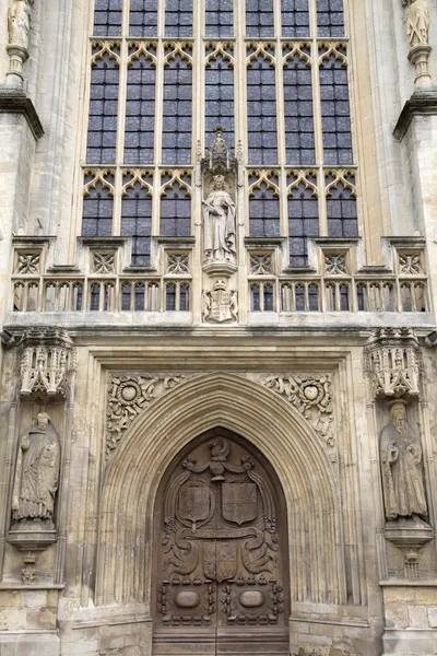 Facade of Abbey, Bath — Stock Photo, Image