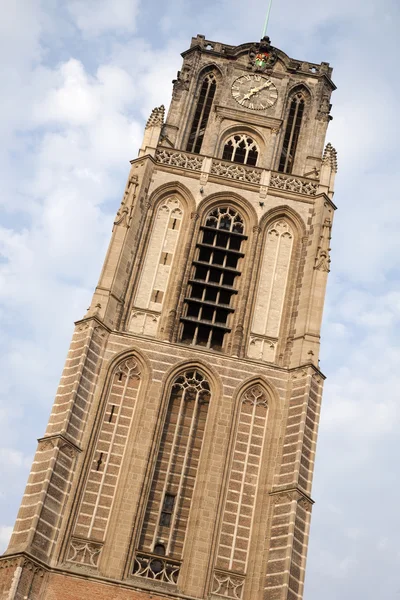Domkyrkan kyrkan torn; Rotterdam — Stockfoto