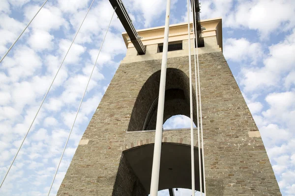 Puente colgante Clifton, Bristol — Foto de Stock