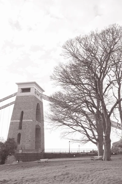 Ponte sospeso di Clifton, bristol — Foto Stock