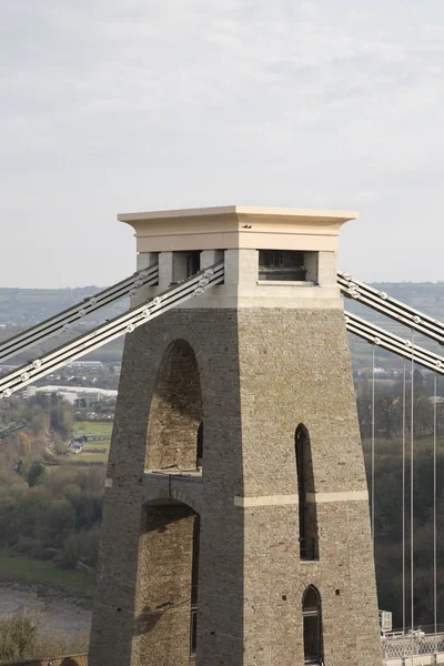 Clifton Askı Köprüsü, Bristol — Stok fotoğraf