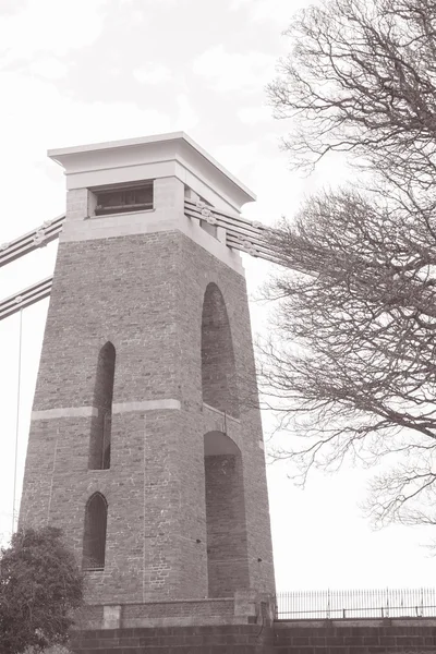 Ponte sospeso di Clifton, bristol — Foto Stock