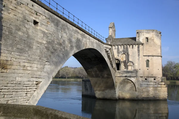 St. Benezet most w Avignon — Zdjęcie stockowe