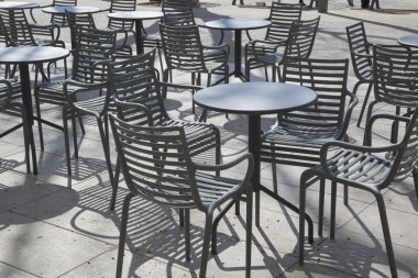 Cafe Restaurant Masa ve sandalyeler