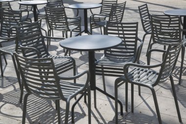 Cafe Restaurant Masa ve sandalyeler