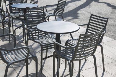 Cafe Restaurant Masa ve sandalyeler