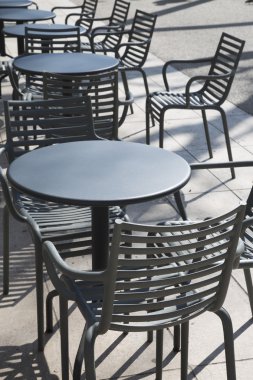 Cafe Restaurant Masa ve sandalyeler