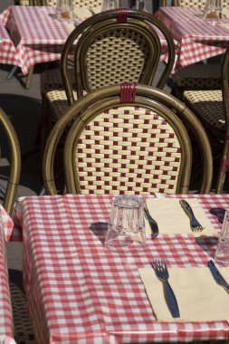 Cafe Restaurant Masa ve sandalyeler