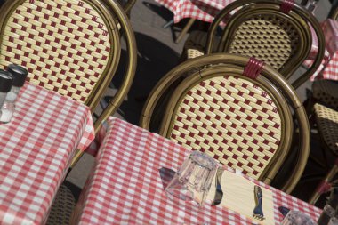 Cafe Restaurant Masa ve sandalyeler