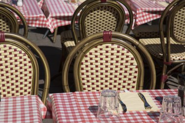 Cafe Restaurant Masa ve sandalyeler