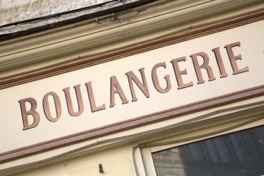 Boulangerie - fırın ekmek üreticileri işareti