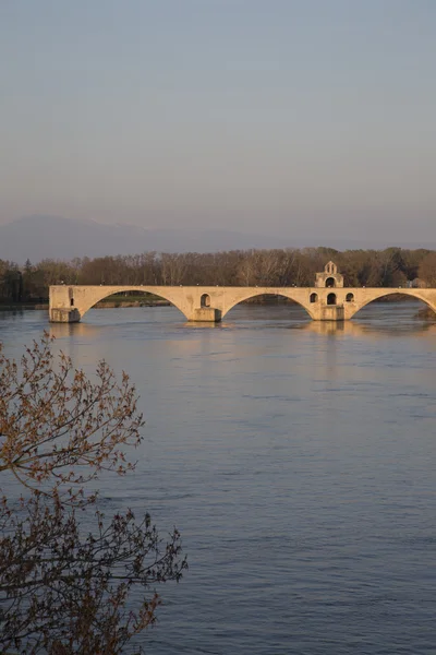 St. Benezet most; Avignon — Zdjęcie stockowe