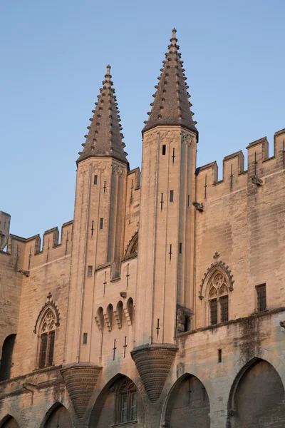 Palais des Papes 궁전; 아비뇽 — 스톡 사진