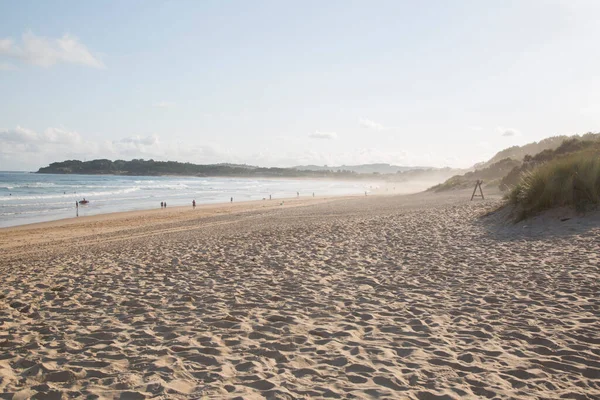Pohled Somo Beach Santander Kantábrie Španělsko — Stock fotografie