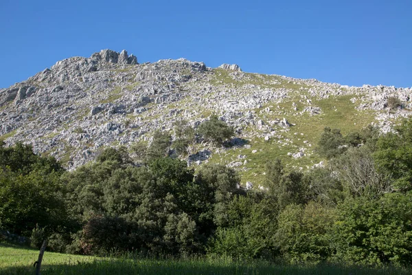 Lierganes Deki Busampiro Tepeleri Zirvesi Cantabria Spanya — Stok fotoğraf