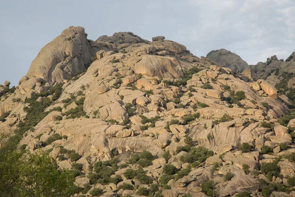 Rock Formation Pedriza National Park Madrid Spain — Stock Photo, Image