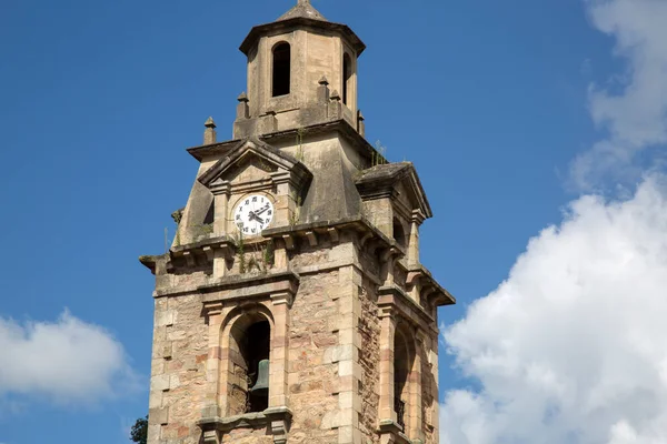 San Miguel Church Tower Puente Viesgo Cantabria Spain — Stock Photo, Image