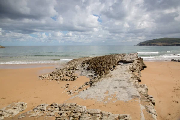 Vue Paysage Langre Plage Santander Cantabrie Espagne — Photo