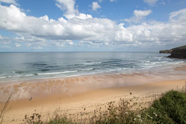 Belle Vue Sur Langre Beach Santander Cantabrie Espagne — Photo