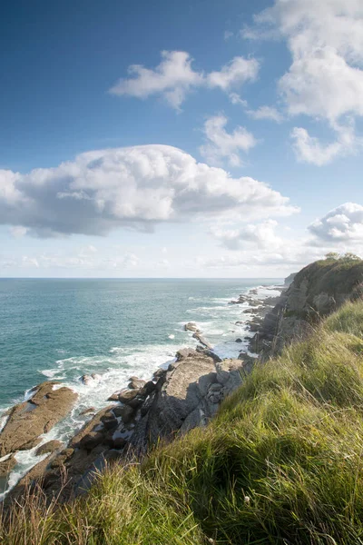 Pozas Langre Desde Loredo Santander Cantabria España — Foto de Stock