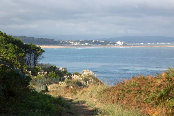 Vista Somo Desde Loredo Santander Cantabria España — Foto de Stock