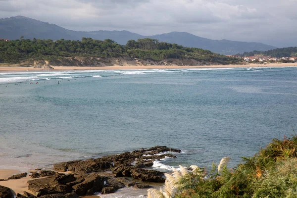 Strände Von Loredo Und Somo Santander Kantabrien Spanien — Stockfoto