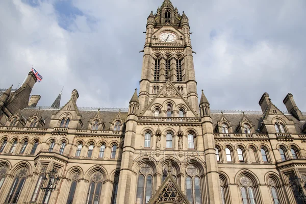 Municipio, Manchester — Foto Stock