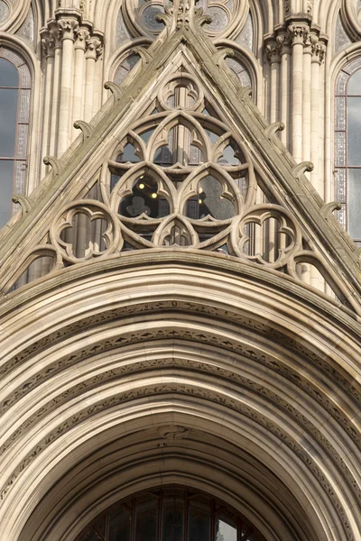 Dettaglio sul Municipio, Manchester — Foto Stock