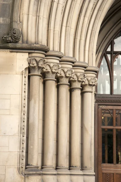 Detalj på rådhuset, manchester — Stockfoto