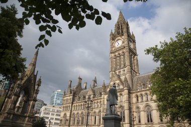 Belediye Binası ve albert memorial noble, albert Meydanı, mancheste tarafından