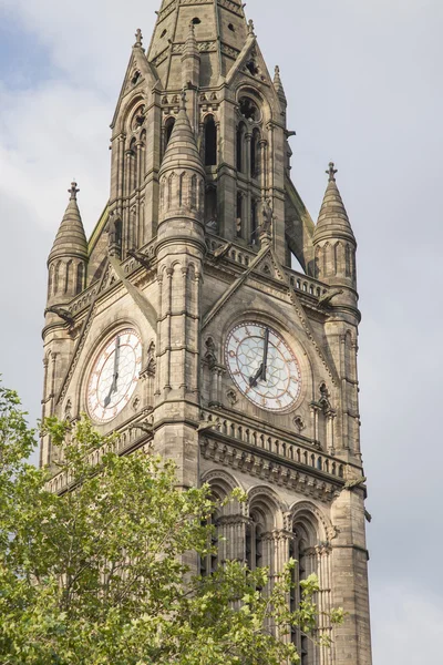 Stadhuis, manchester — Stockfoto