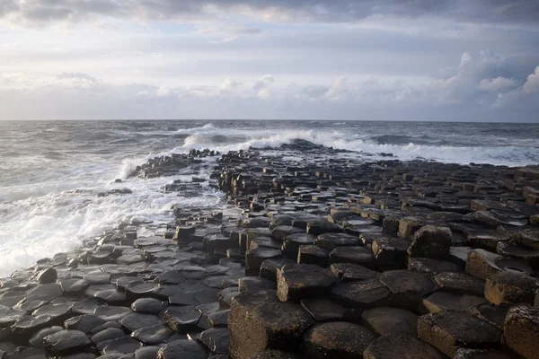 Giants causeway, hrabství antrim — Stock fotografie