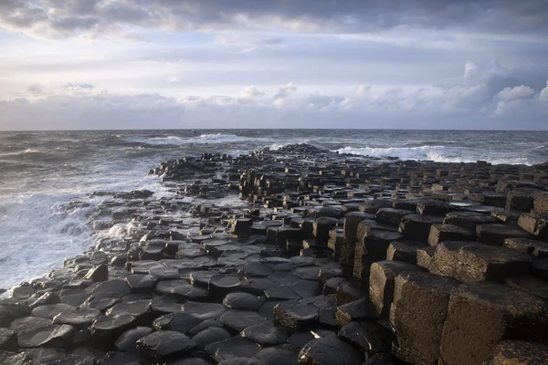 Giants causeway, hrabství antrim — Stock fotografie