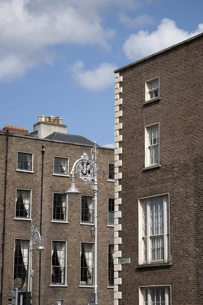 Georgiansk arkitektur, Mount Street övre, Dublin — Stockfoto