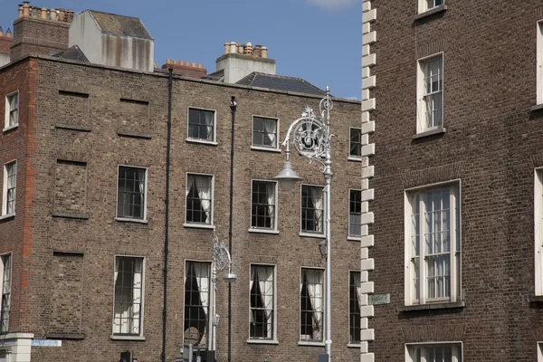 Georgiansk arkitektur, Mount Street övre, Dublin — Stockfoto