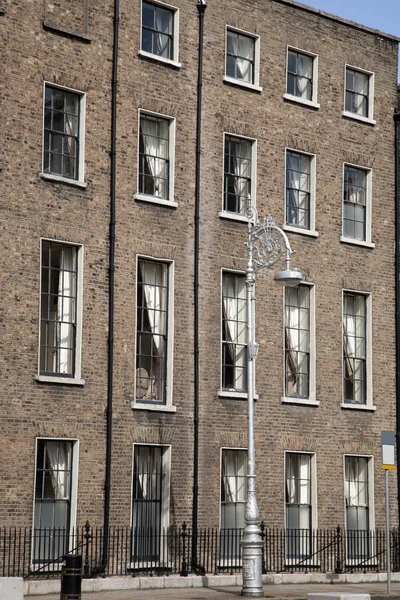 Georgiansk arkitektur, Mount Street övre, Dublin — Stockfoto